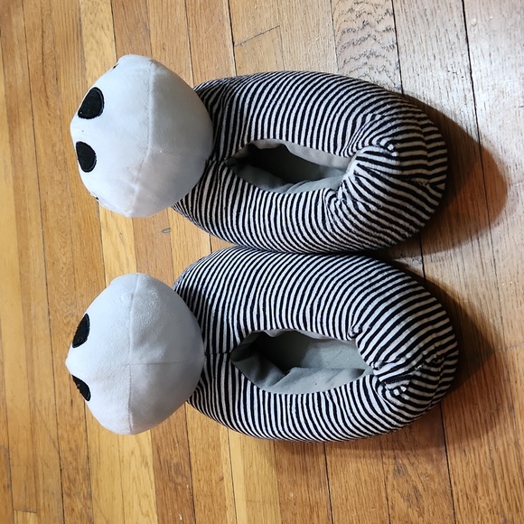 Disney The Nightmare Before Christmas Jack Skellington Slippers Size Medium - Picture 3 of 8